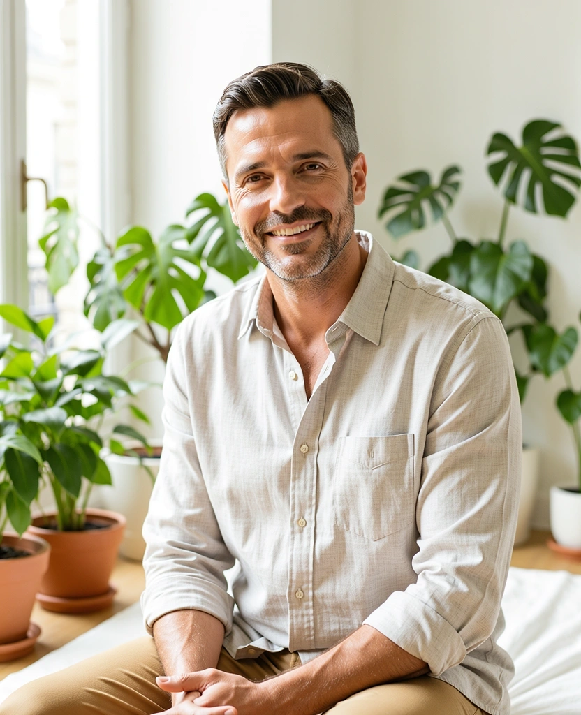 Portrait de Marc, fondateur de Sommeil Fitness